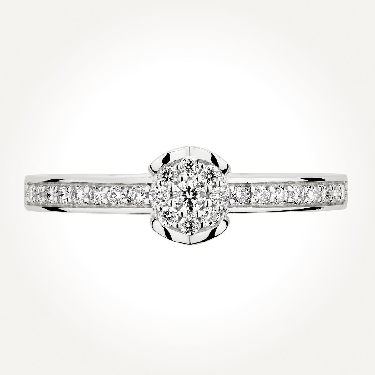 14KT White Gold Ring
