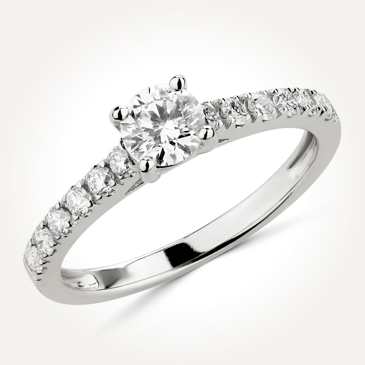 14KT White Gold Ring