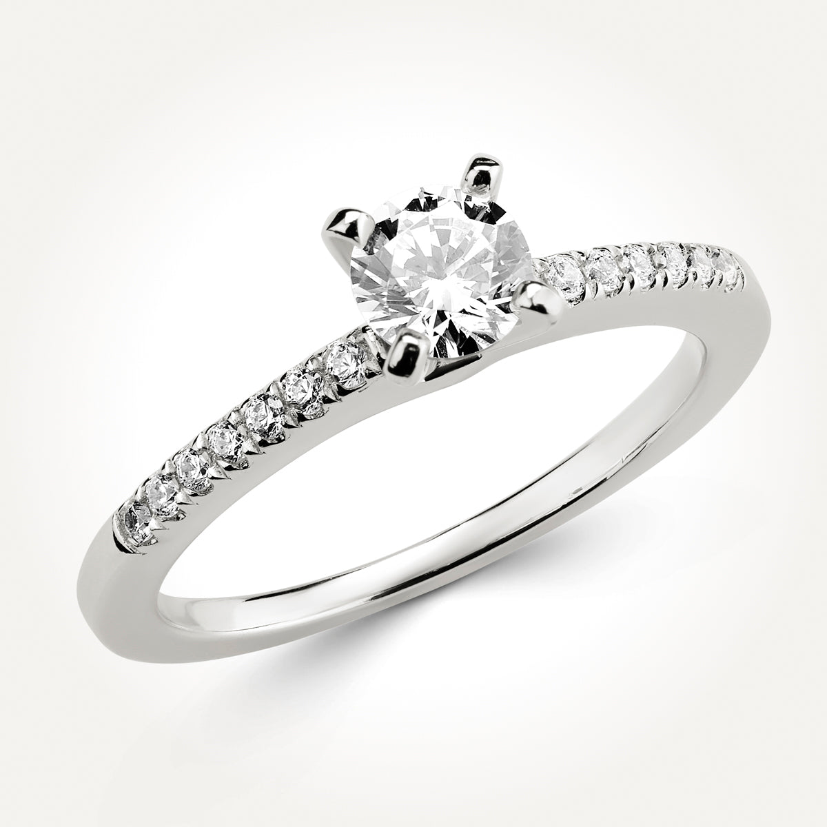 14KT White Gold Ring