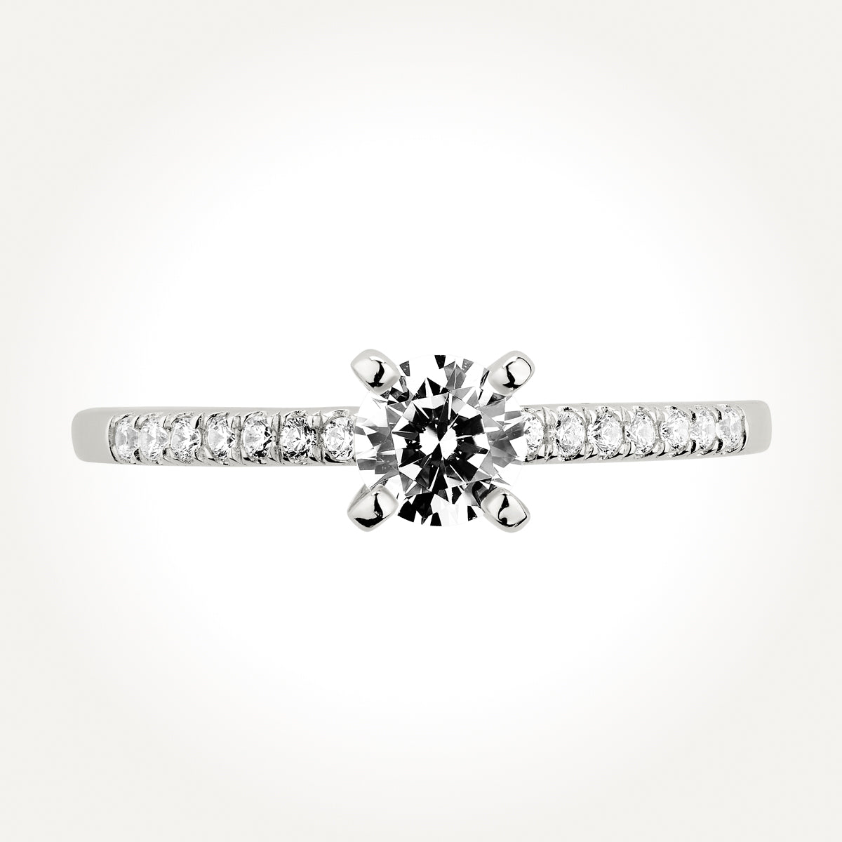 14KT White Gold Ring