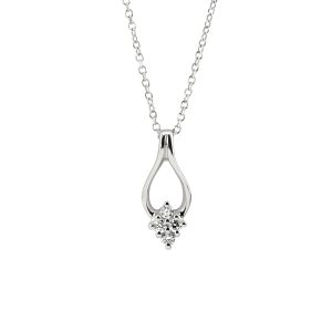 spence diamond snowflake necklace