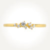 14KT Yellow Gold Cluster Ring