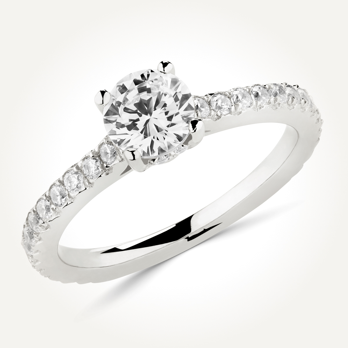 Multi Stone Diamond Engagement Ring - Style 71099