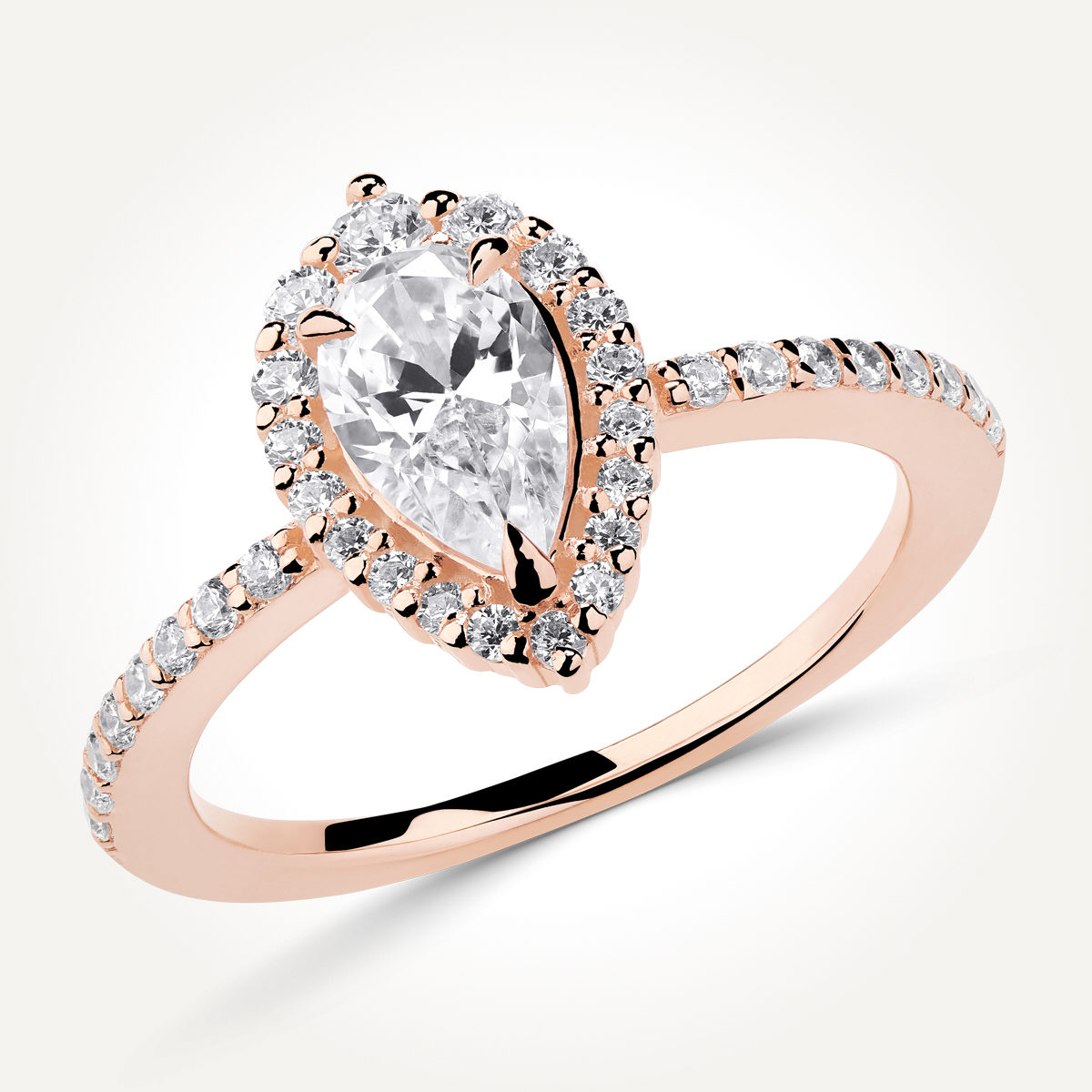 Halo Diamond Engagement Ring - Style 71269