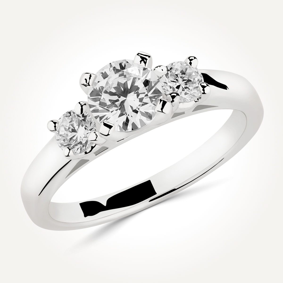 Multi Stone Engagement Ring - 7523 A