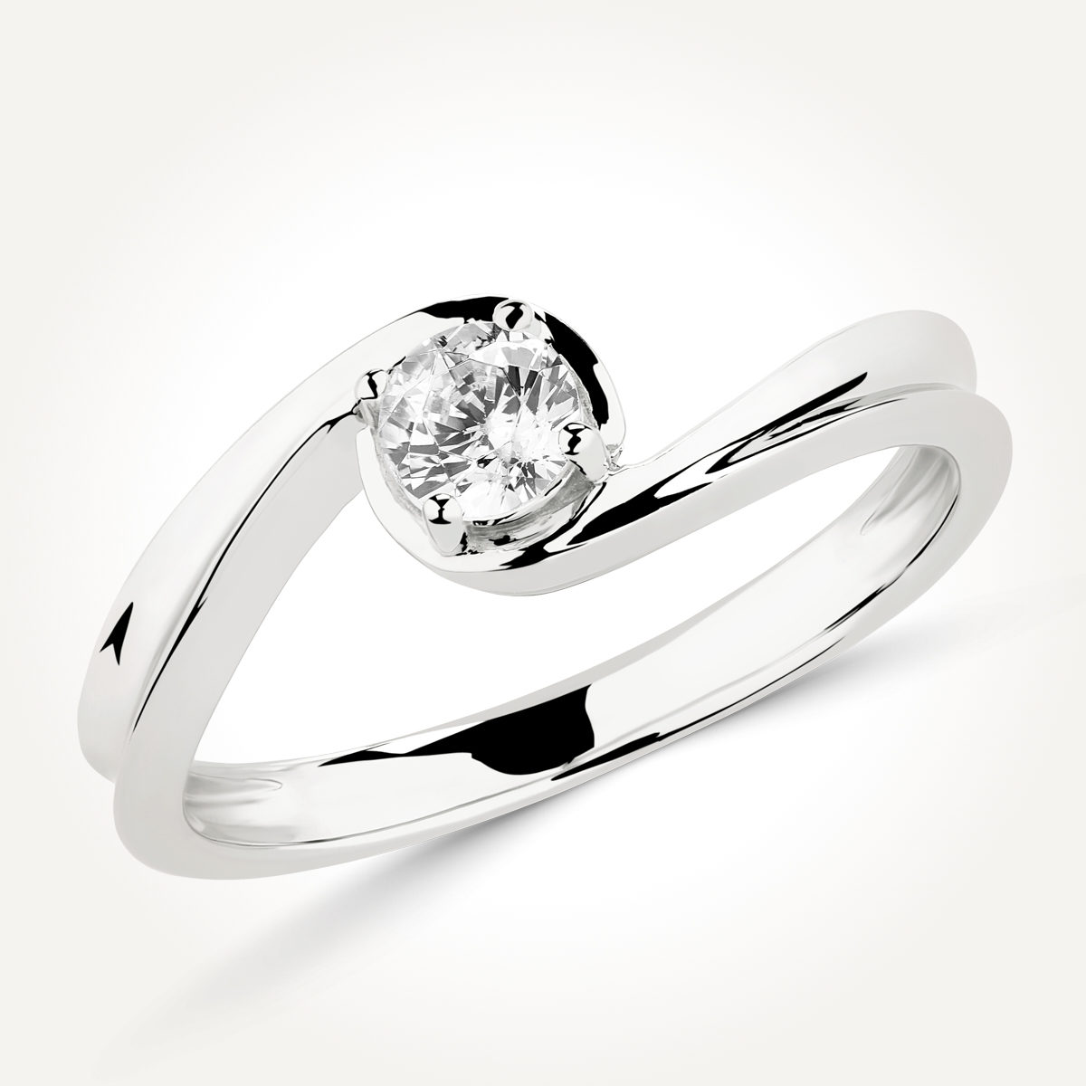 Solitaire Engagement Ring - 7879 A