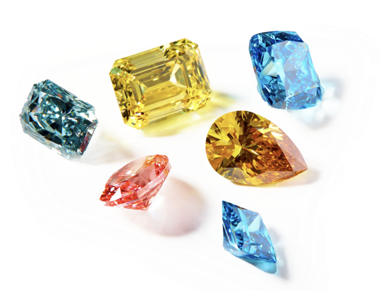 Artisan Created Coloured Diamonds | Spence Diamonds