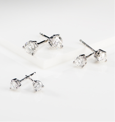 Diamond Stud Earrings