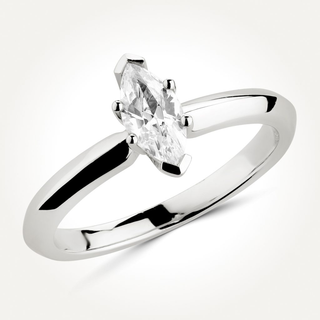 Solitaire Diamond Engagement Ring - Style 1113