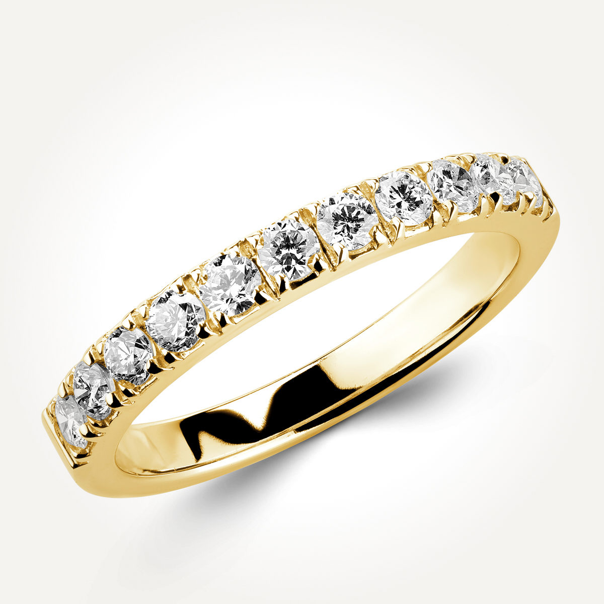 14KT Yellow Gold Claw Set Ring