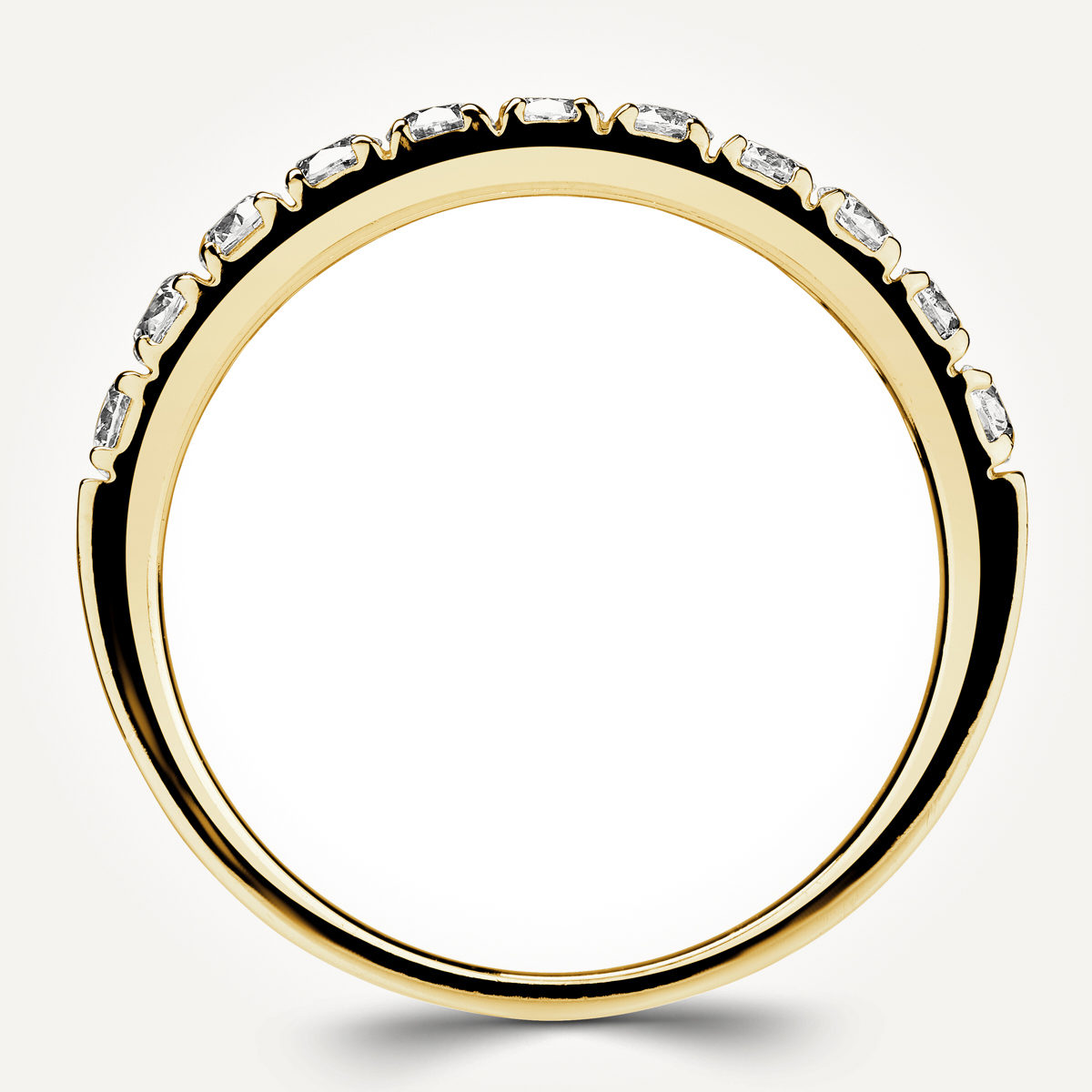 14KT Yellow Gold Claw Set Ring
