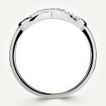 14KT White Gold Infinity Ring