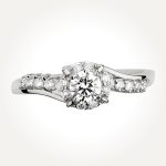 14KT White Gold Ring