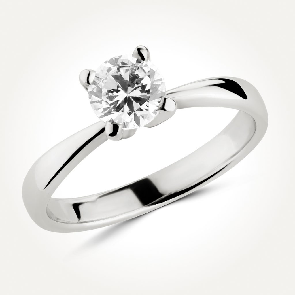 Solitaire Diamond Engagement Ring - Style 2512