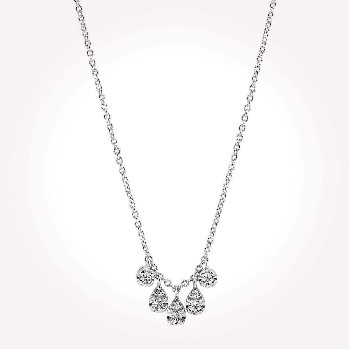 14kt white gold necklaces