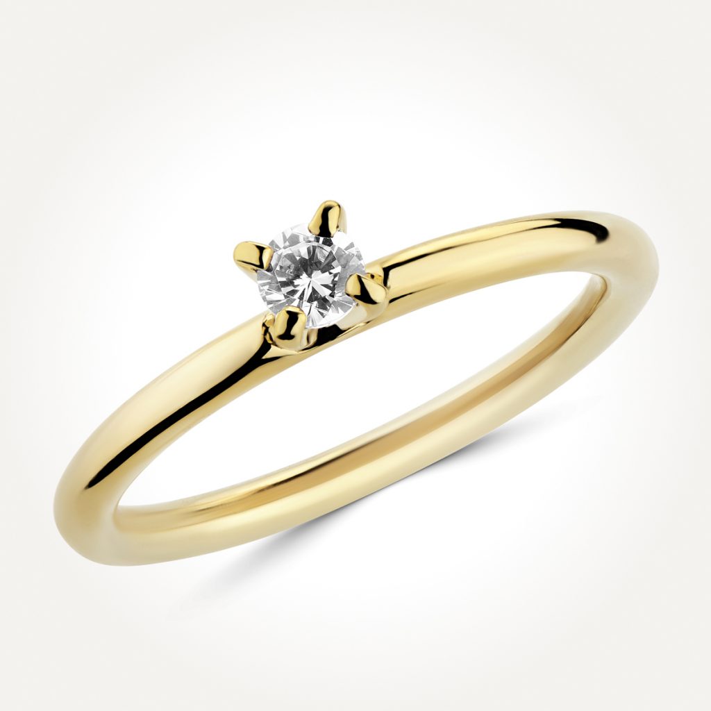 Solitaire Diamond Engagement Ring - Style 3905