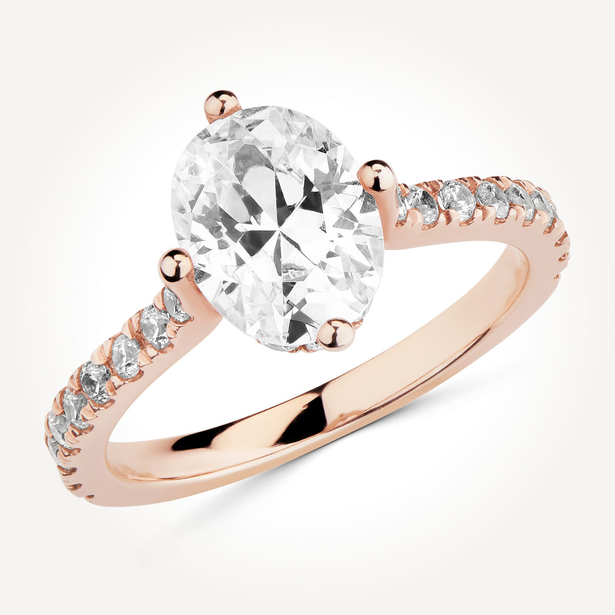 Multi Stone Diamond Engagement Ring - Style 70659
