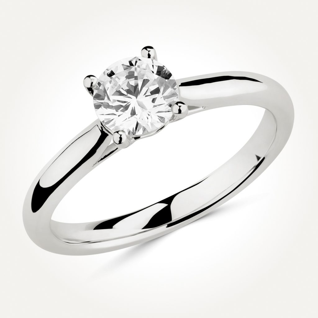 Solitaire Diamond Engagement Ring - Style 70686