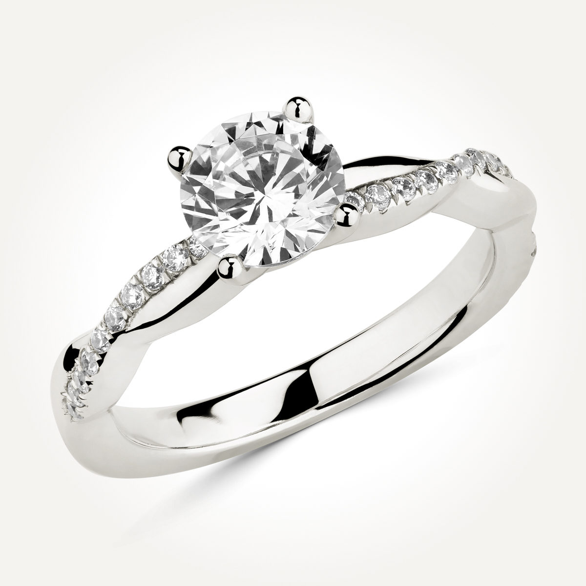 Solitaire Diamond Engagement Ring - Style 70864