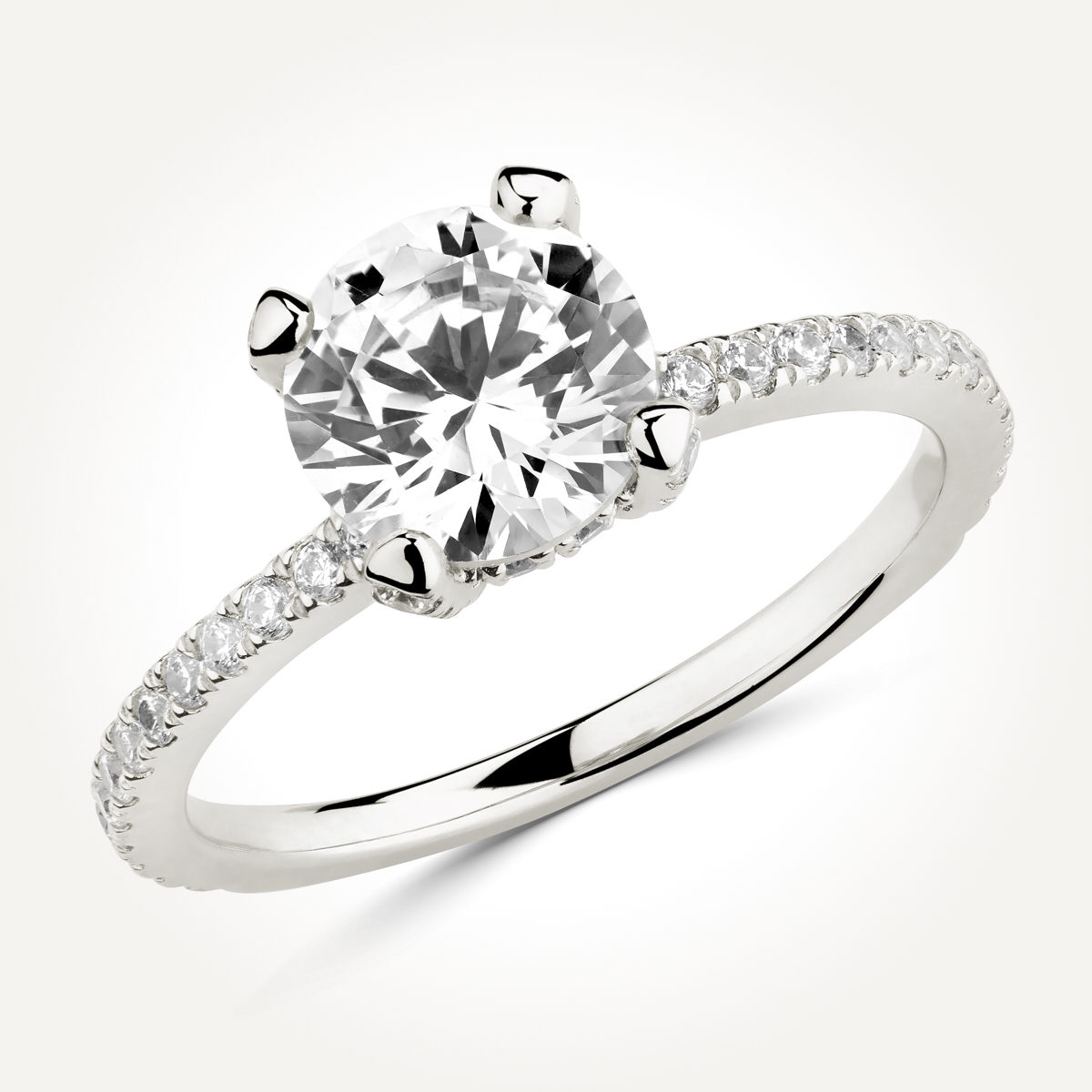 Multi Stone Diamond Engagement Ring - Style 70865