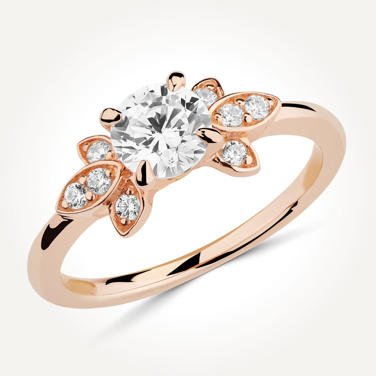 Multi Stone Diamond Engagement Ring - Style 70904