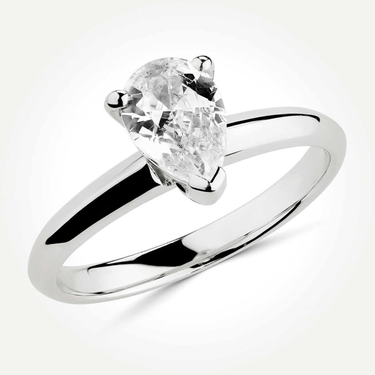 Solitaire Diamond Engagement Ring - Style 7502