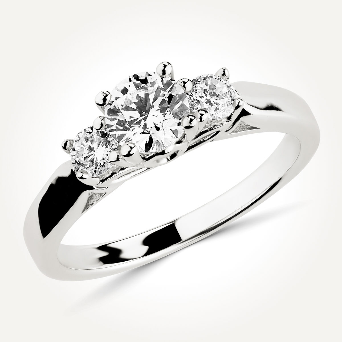 Multi Stone Diamond Engagement Ring - Style 7606