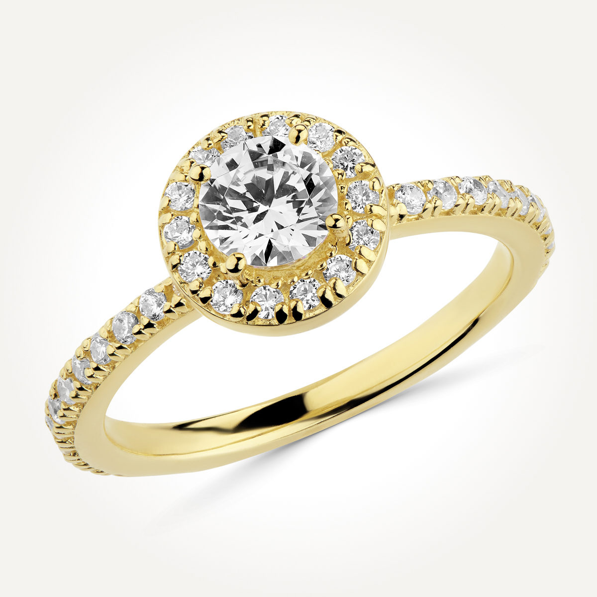 Halo Diamond Engagement Ring - Style 7731