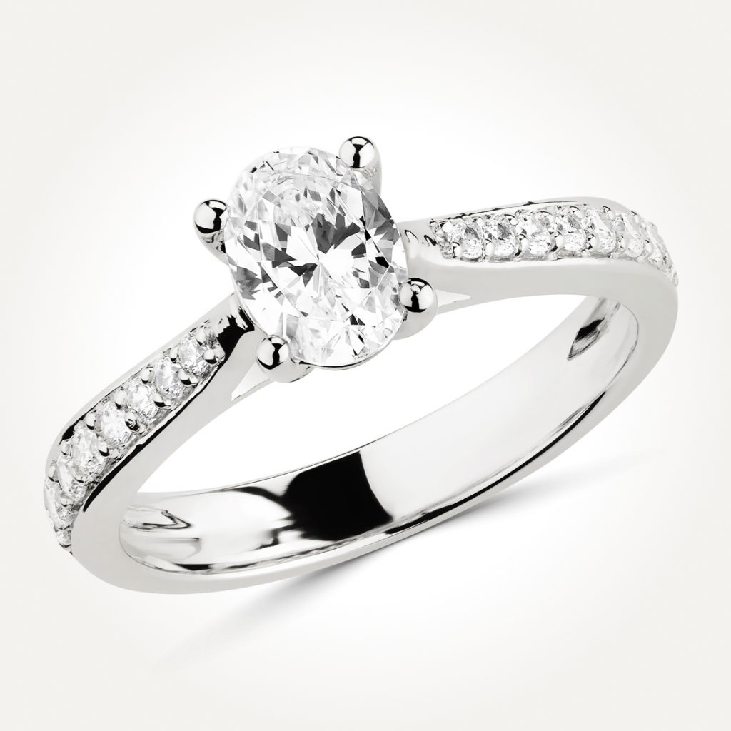 Multi Stone Diamond Engagement Ring - Style 7753