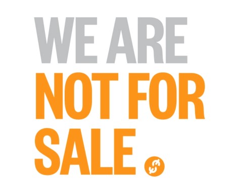 We Are Not For Sale