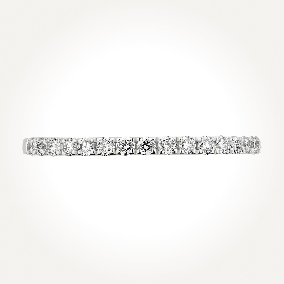 14KT White Gold Band 