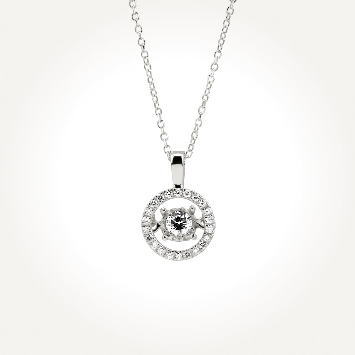 14KT White Gold Necklace 