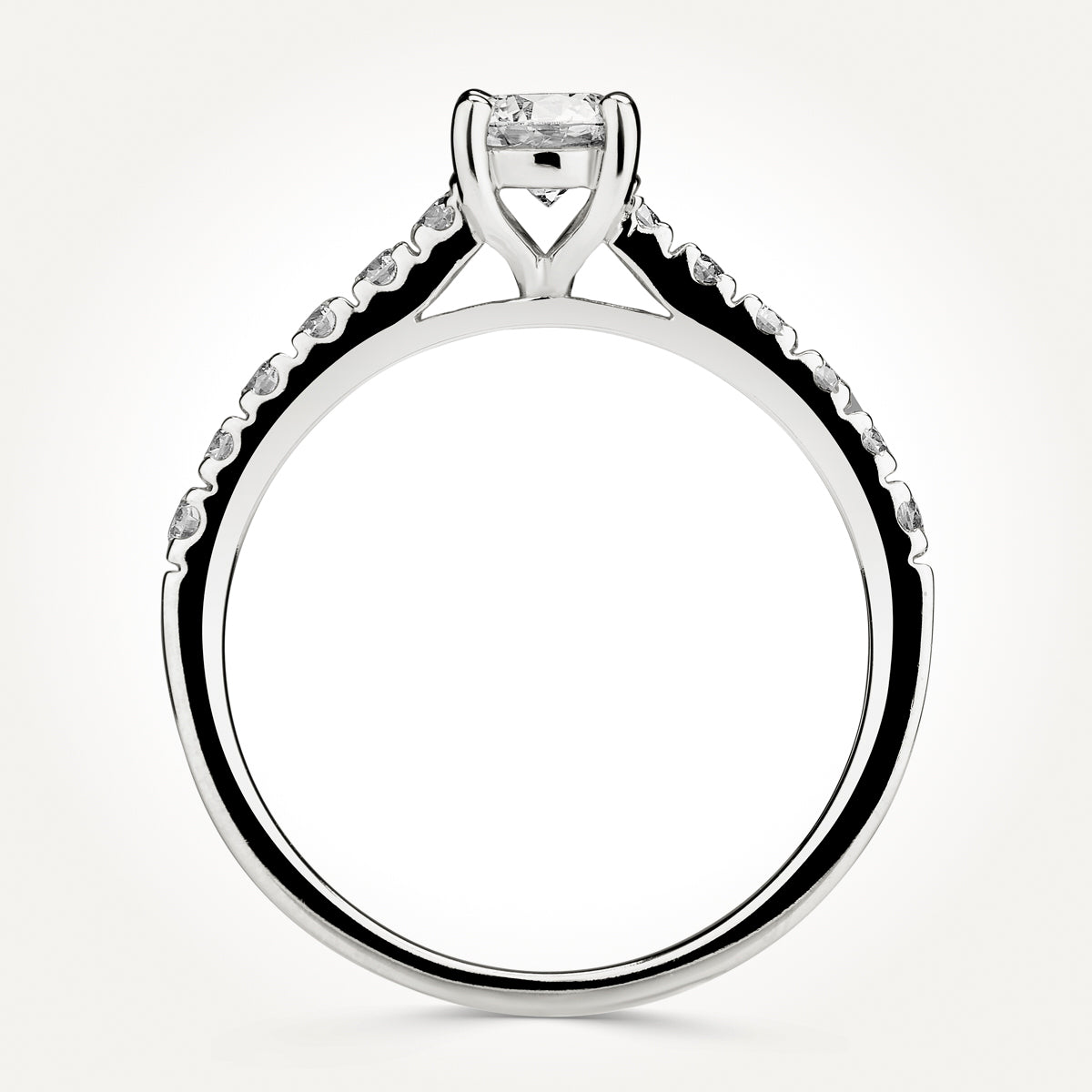 14KT White Gold Ring 
