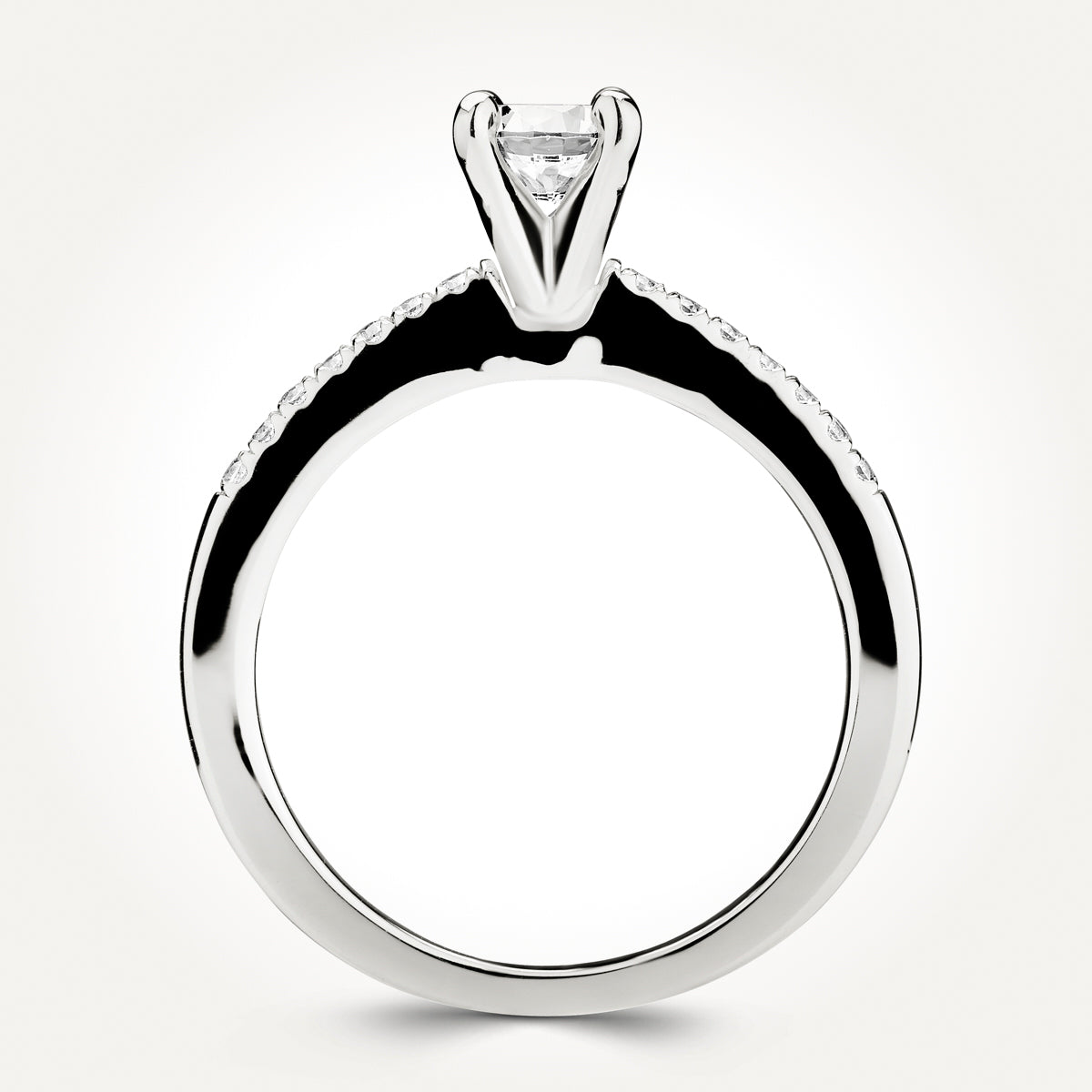 14KT White Gold Ring 